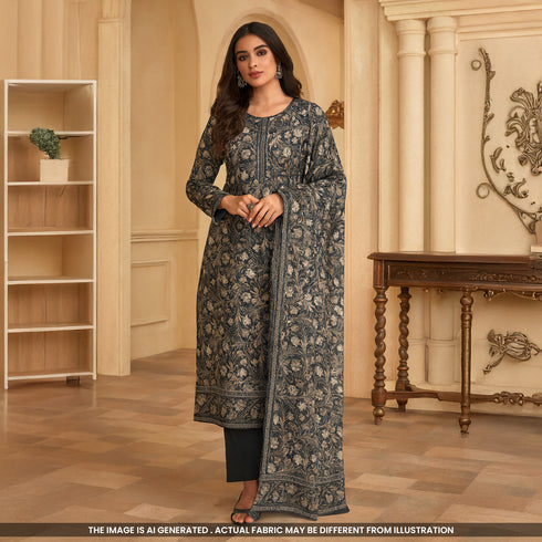 Digital Print Glaze Cotton Fabric-F4973